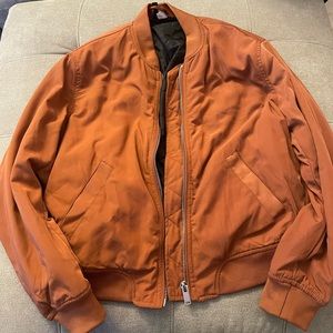 Burnt Orange H&M Bomber Jacket
